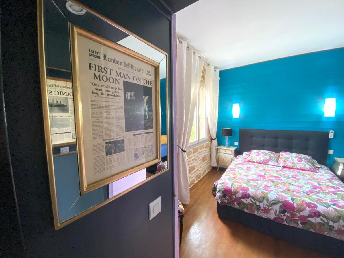 O Clair De Lune Au Coeur De Sarlat - Chambres Climatisees - Parking Prive - Piscine Chauffee - Spa Et Massages 외부 사진